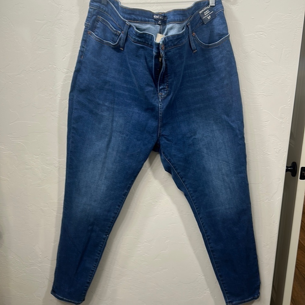 J.Crew Mercantile curvy skinny jeans size 37. NWT.